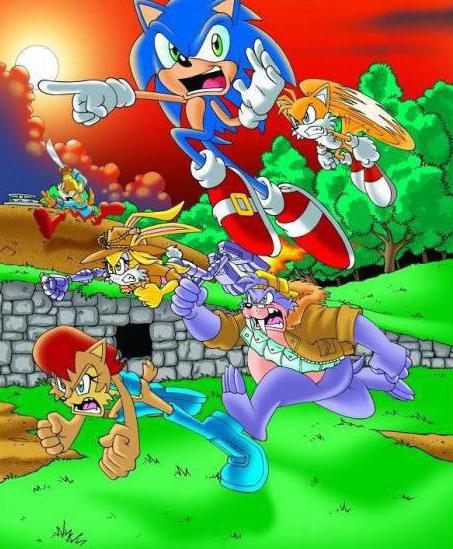 Sonic Komiksai Istorija Kilme Vystymasis Sklypo