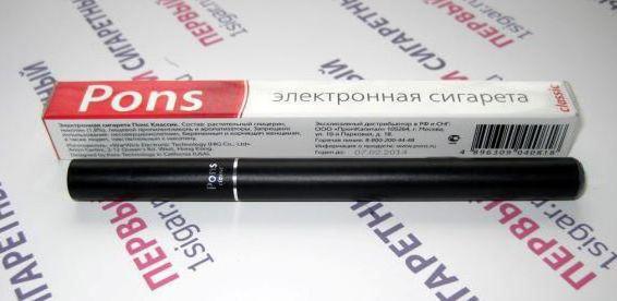 Disposable electronic cigarette Pons: reviews of doctors and smokers
