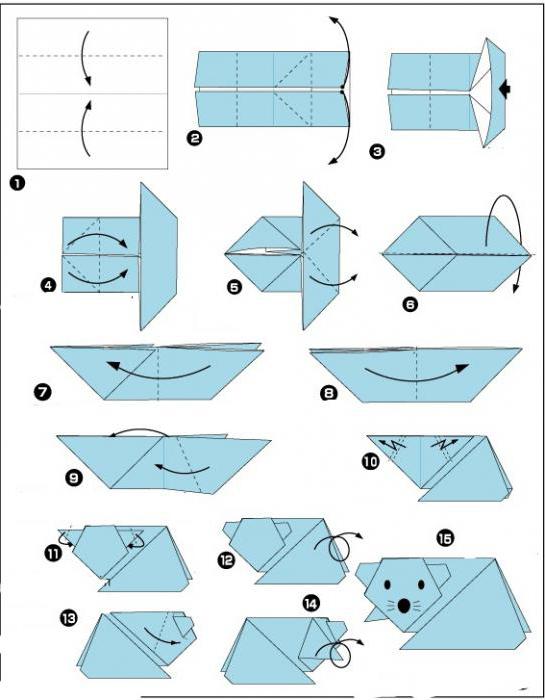  Cara  Membuat Origami  Tikus Untuk  beberapa resep panekuk 