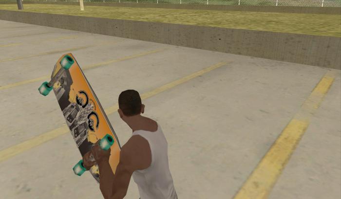 gta san andreas skateboard gta san andreas skateboard